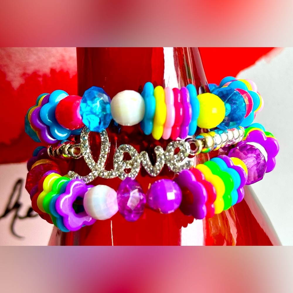 🌺Stretch Love Bracelets | Bangles🌸🌺